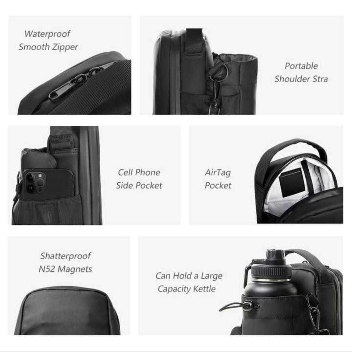 magnetic bottle bag